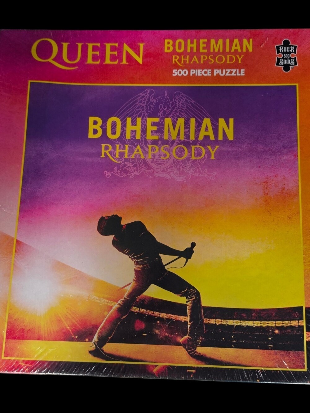 New FACTORY Sealed official Rock Saws Queen Bohemian Rhapsody 500-Piece Puzzel